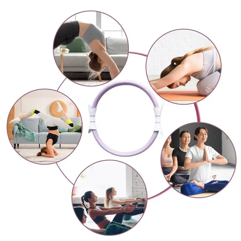 14.96" Pilates Exercise Ring - Double Grip Fitness Hoop