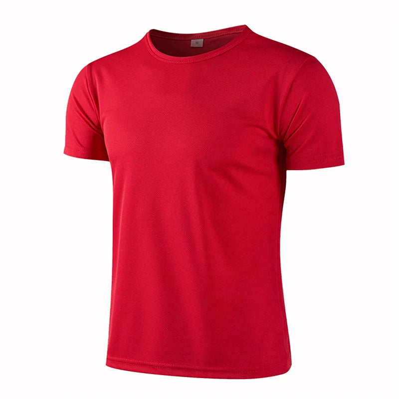 Quick-Drying Round Neck Sport T-shirt