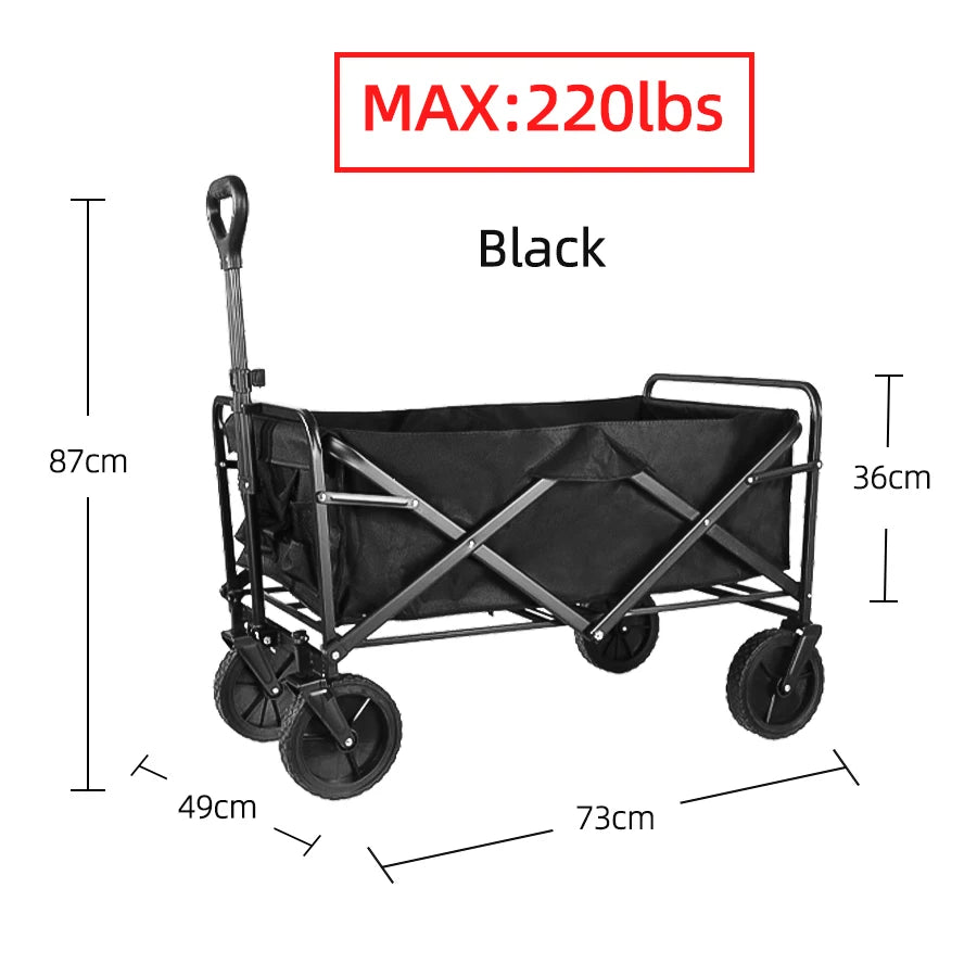 Heavy Duty Folding Wagon Cart
