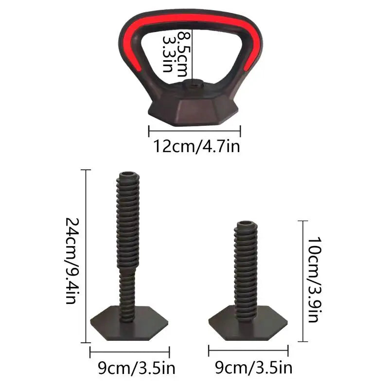 2025 Adjustable Metal Kettlebell Handle