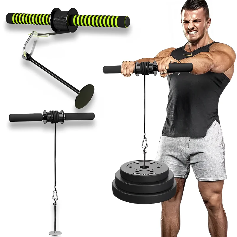 Wrist & Forearm Blaster - Arm Strength Trainer Roller with Hand Grip