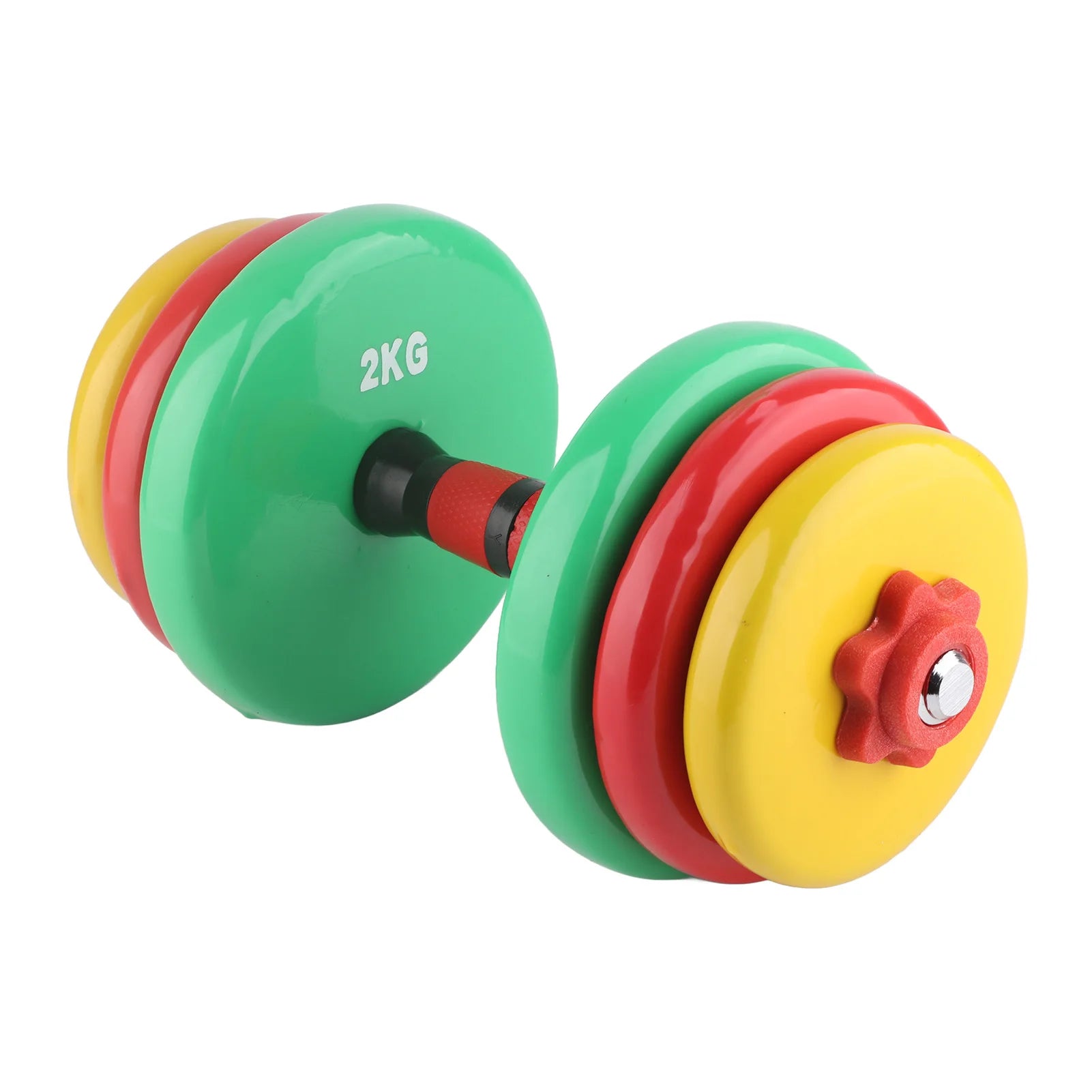 Colorful Dumbbell - Removable Non-Slip Grip for Home Gym