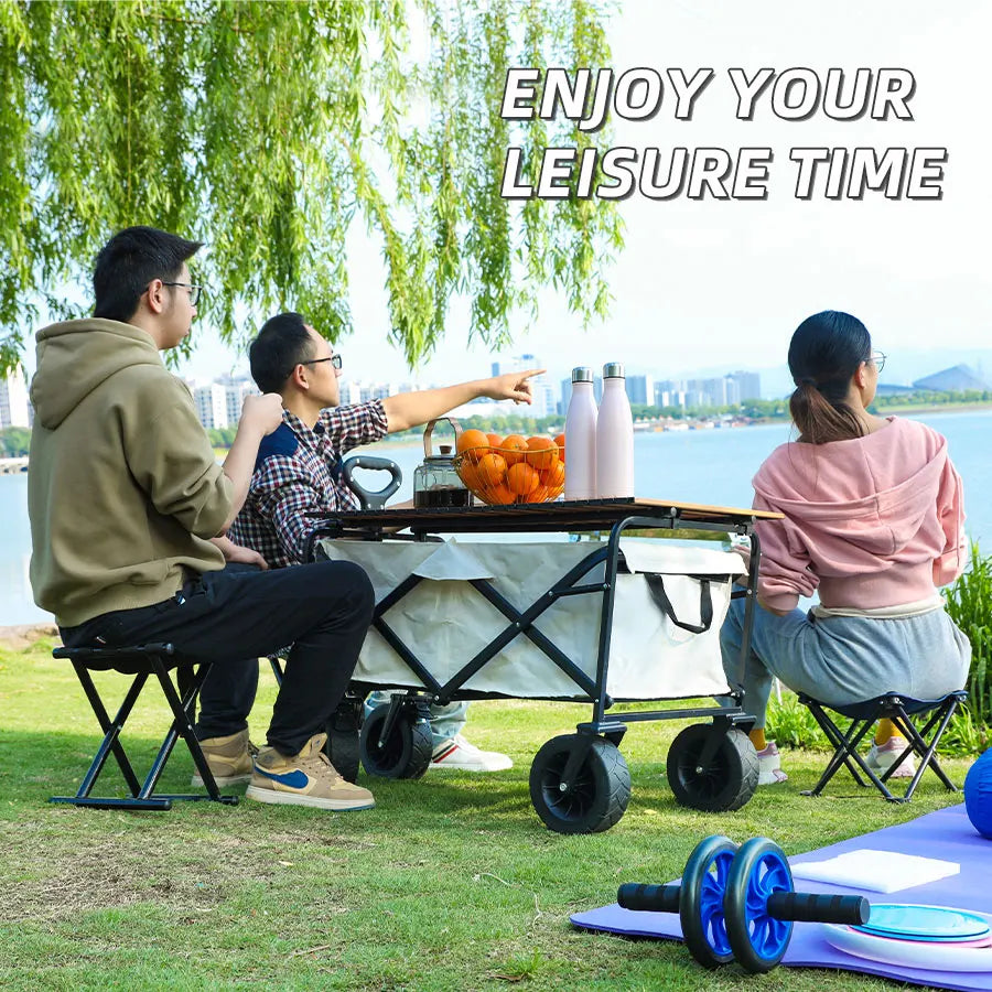 Heavy Duty Folding Wagon Cart