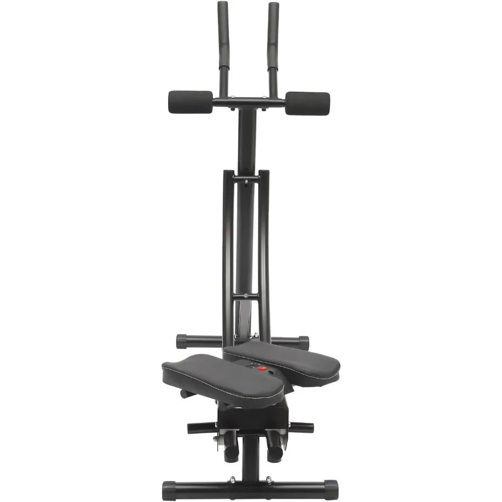 Ab Workout Equipment - Waist Trainer & Abdominal Cruncher with LED Monitor