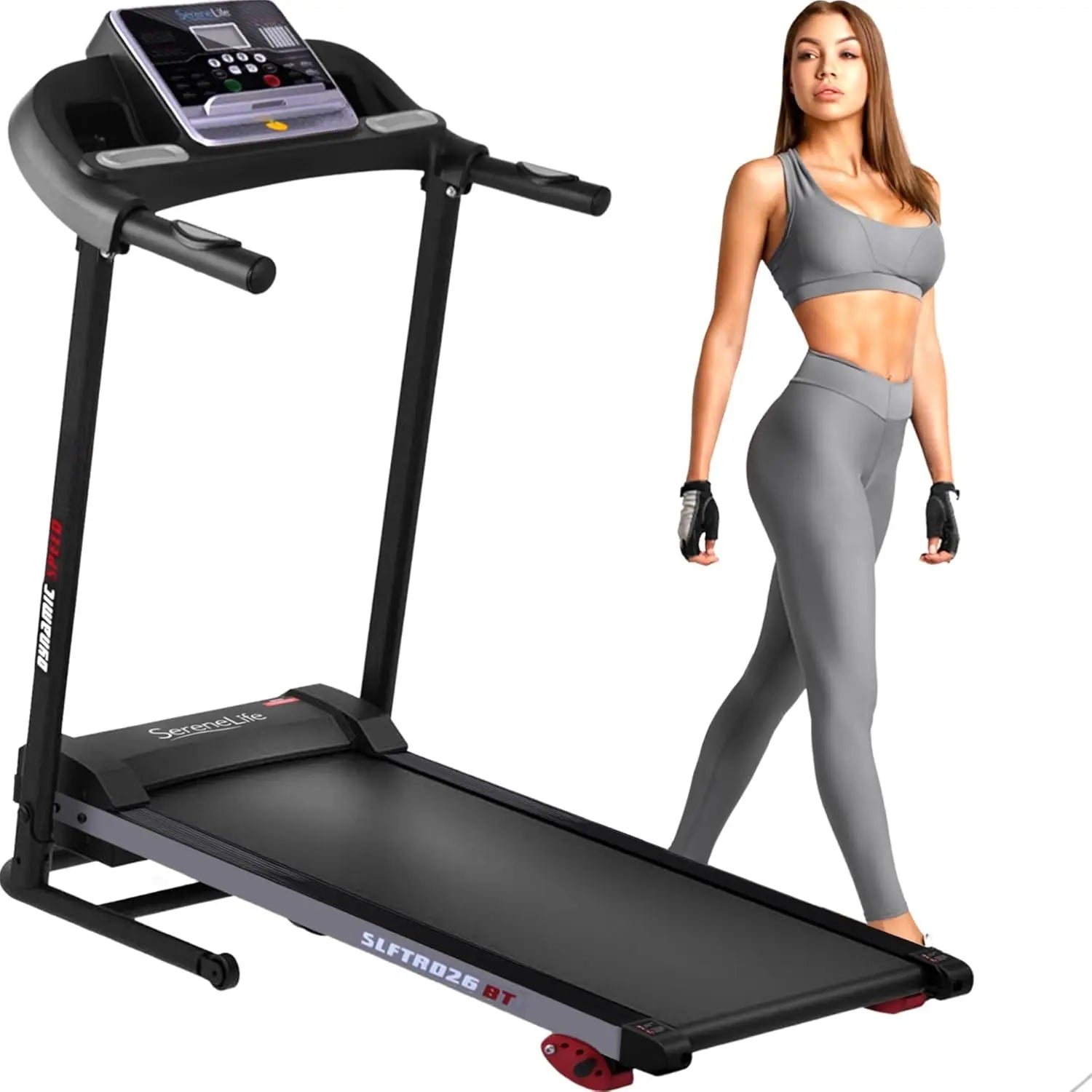 Smart Digital Treadmill - Bluetooth & Incline for Home Gym Workouts