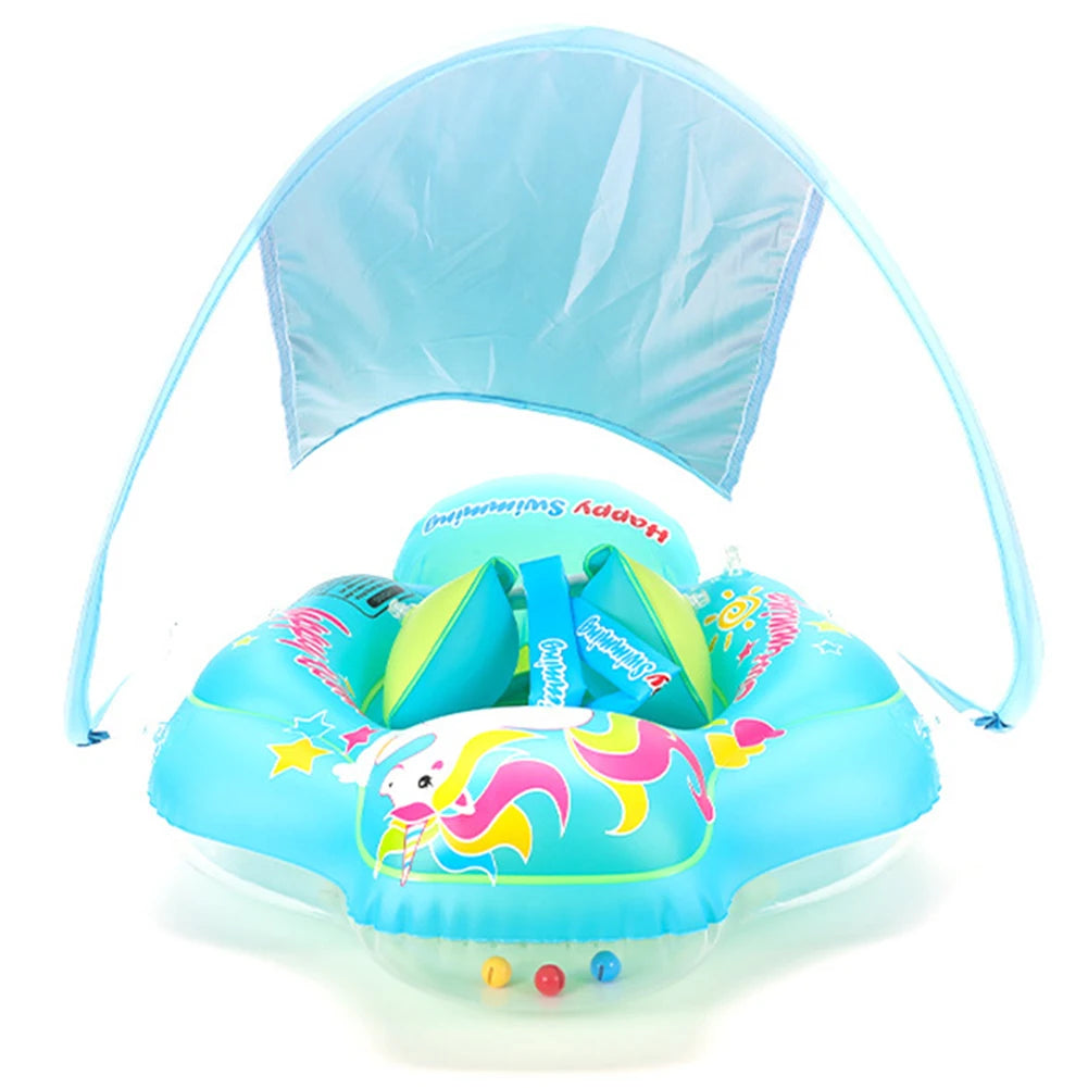 Baby Swimming Ring with Sunshade