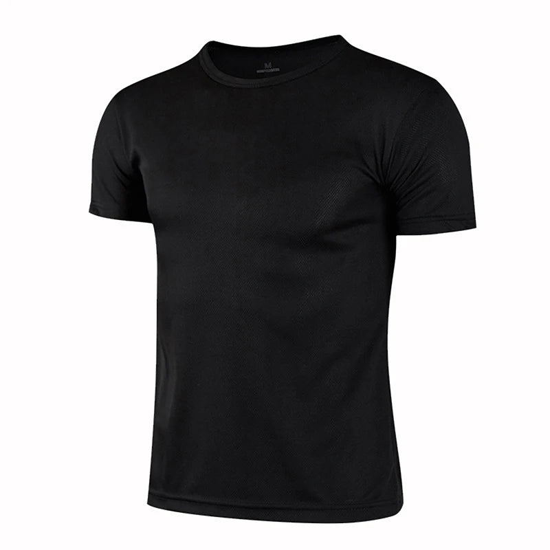 Quick-Drying Round Neck Sport T-shirt