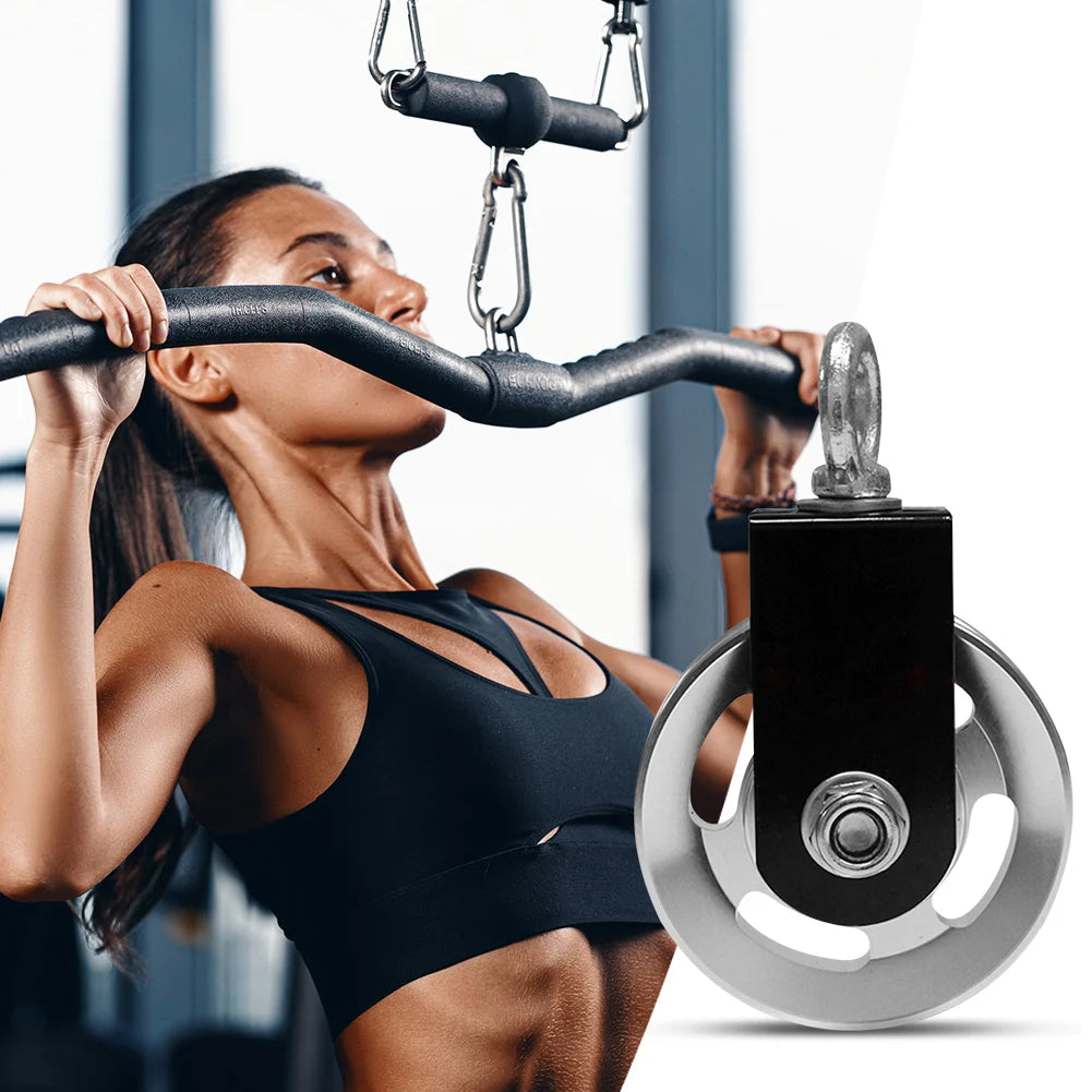 Fitness Cable Pulley Silent Pulley System - Heavy Duty Weight Lifting