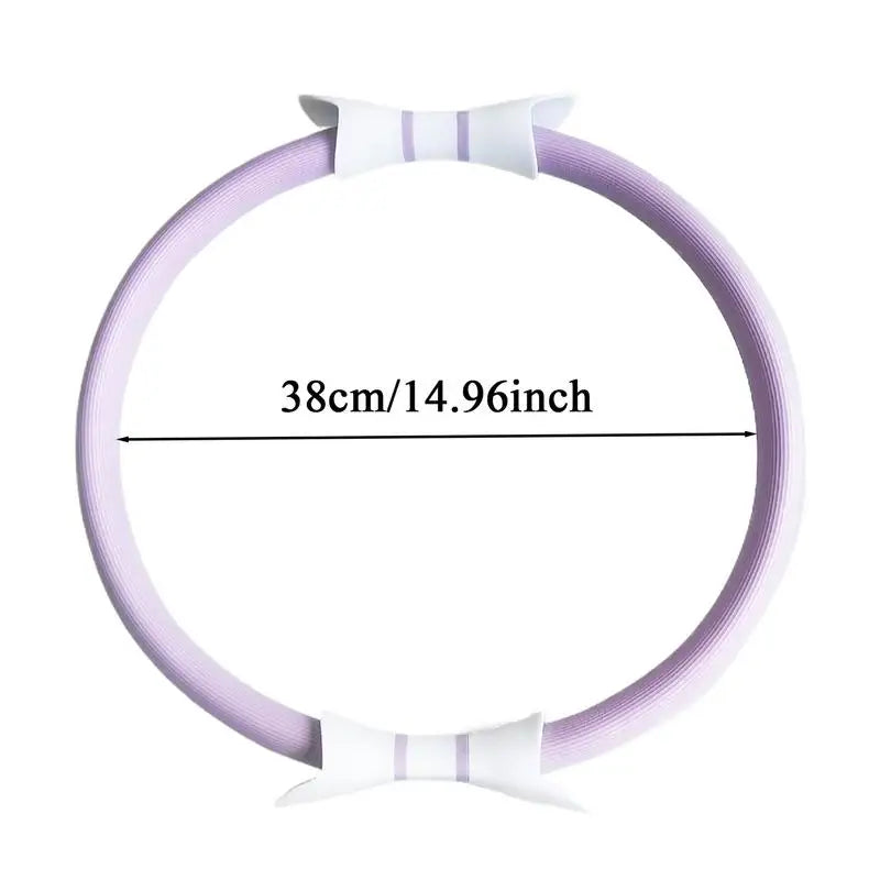 14.96" Pilates Exercise Ring - Double Grip Fitness Hoop