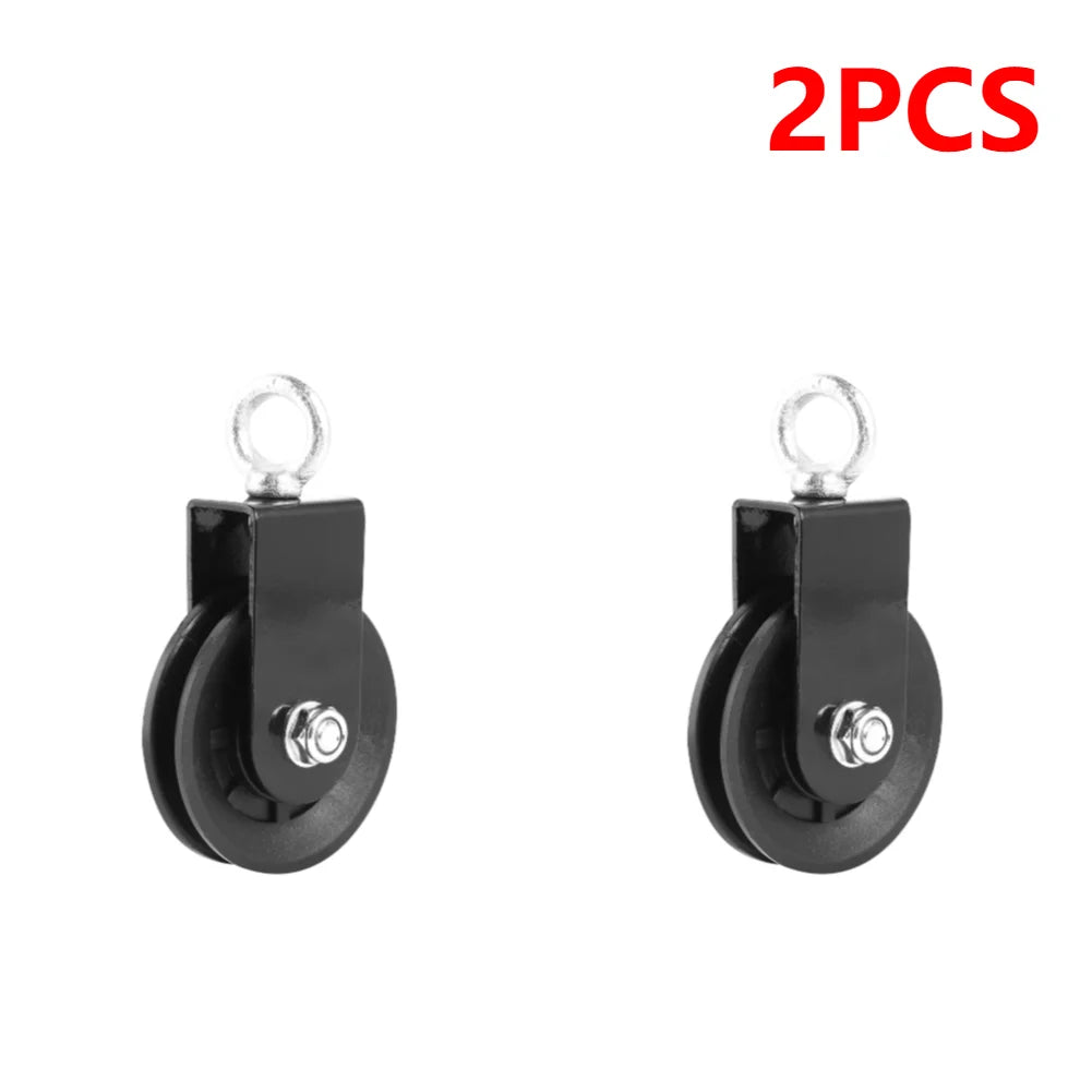 360° Rotation Gym Pulley Machine - Heavy Strength Training DIY Attachment