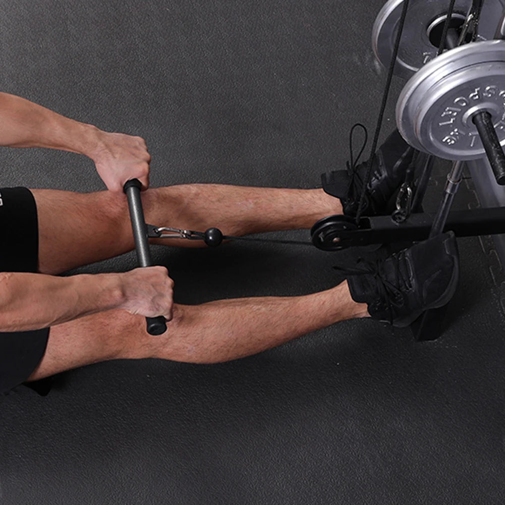 DIY Fitness Pulley Cable System - Adjustable Steel Wire Rope Roller