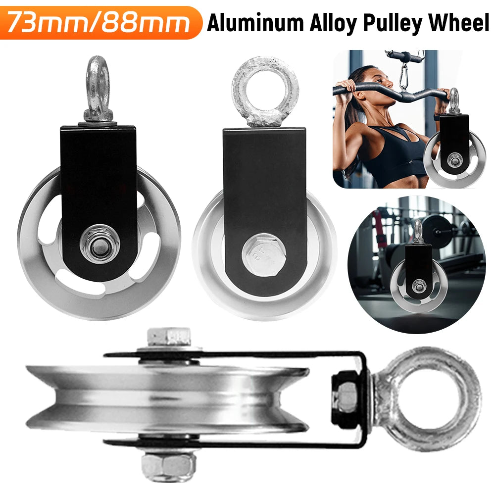 Fitness Cable Pulley Silent Pulley System - Heavy Duty Weight Lifting