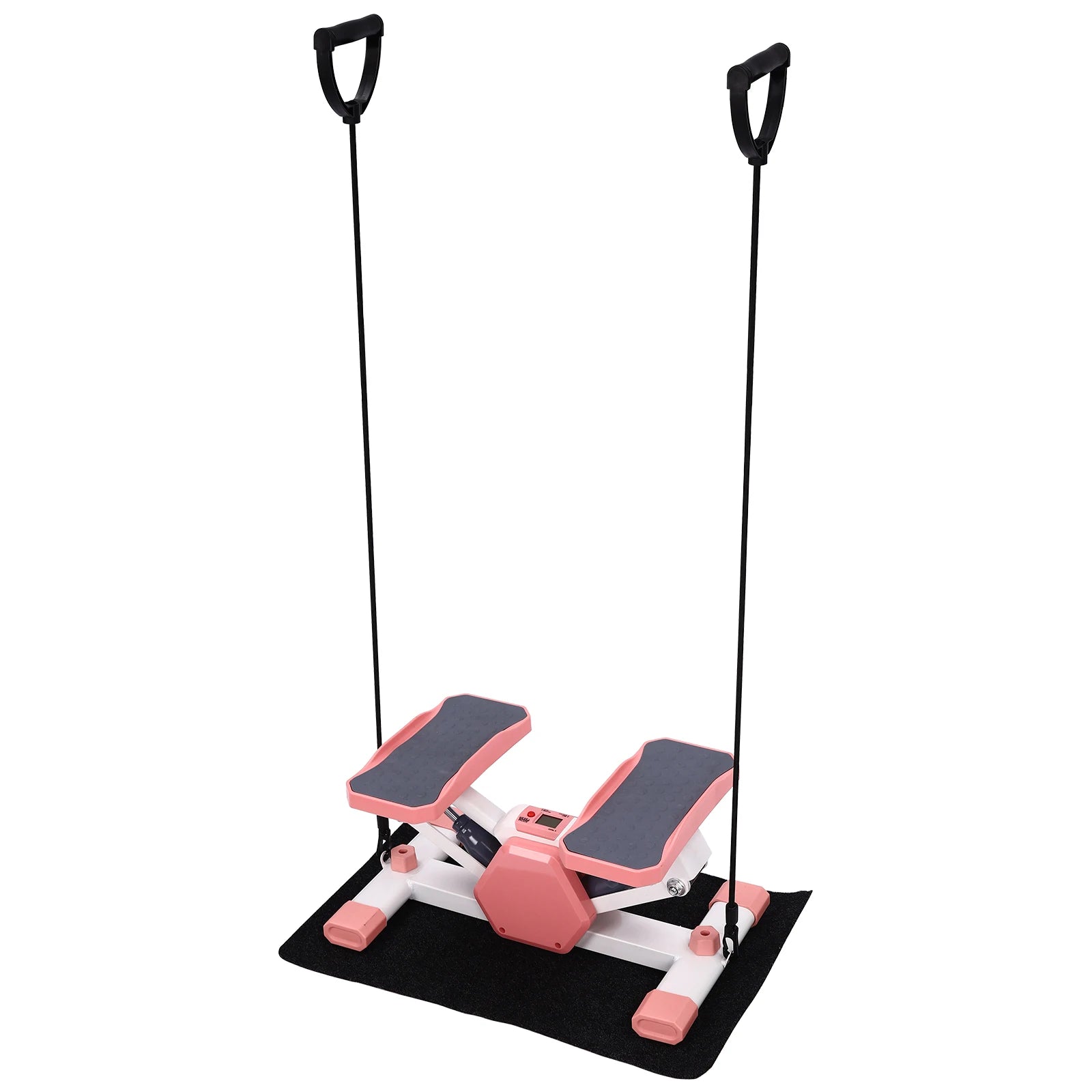 Mini Stepper for Exercise - Home Workout Equipment (Pink)