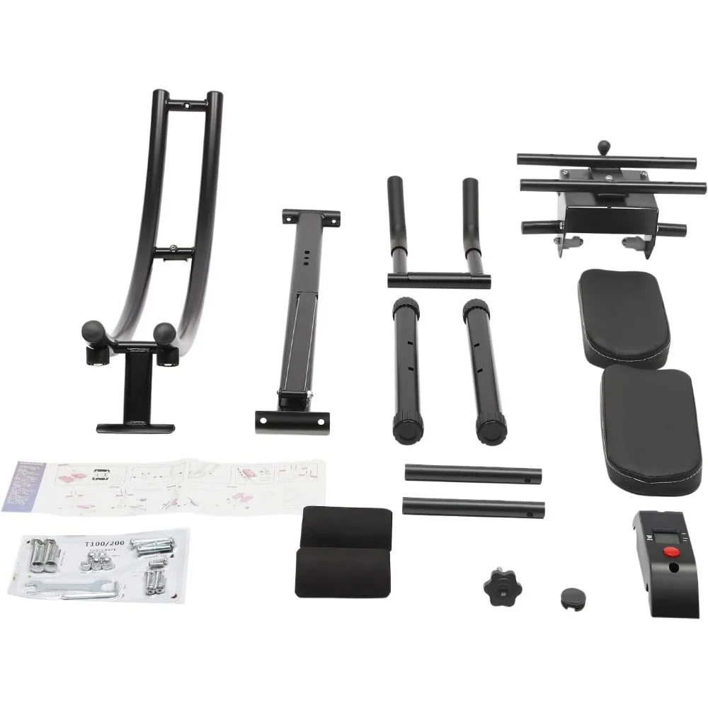 Ab Workout Equipment - Waist Trainer & Abdominal Cruncher with LED Monitor