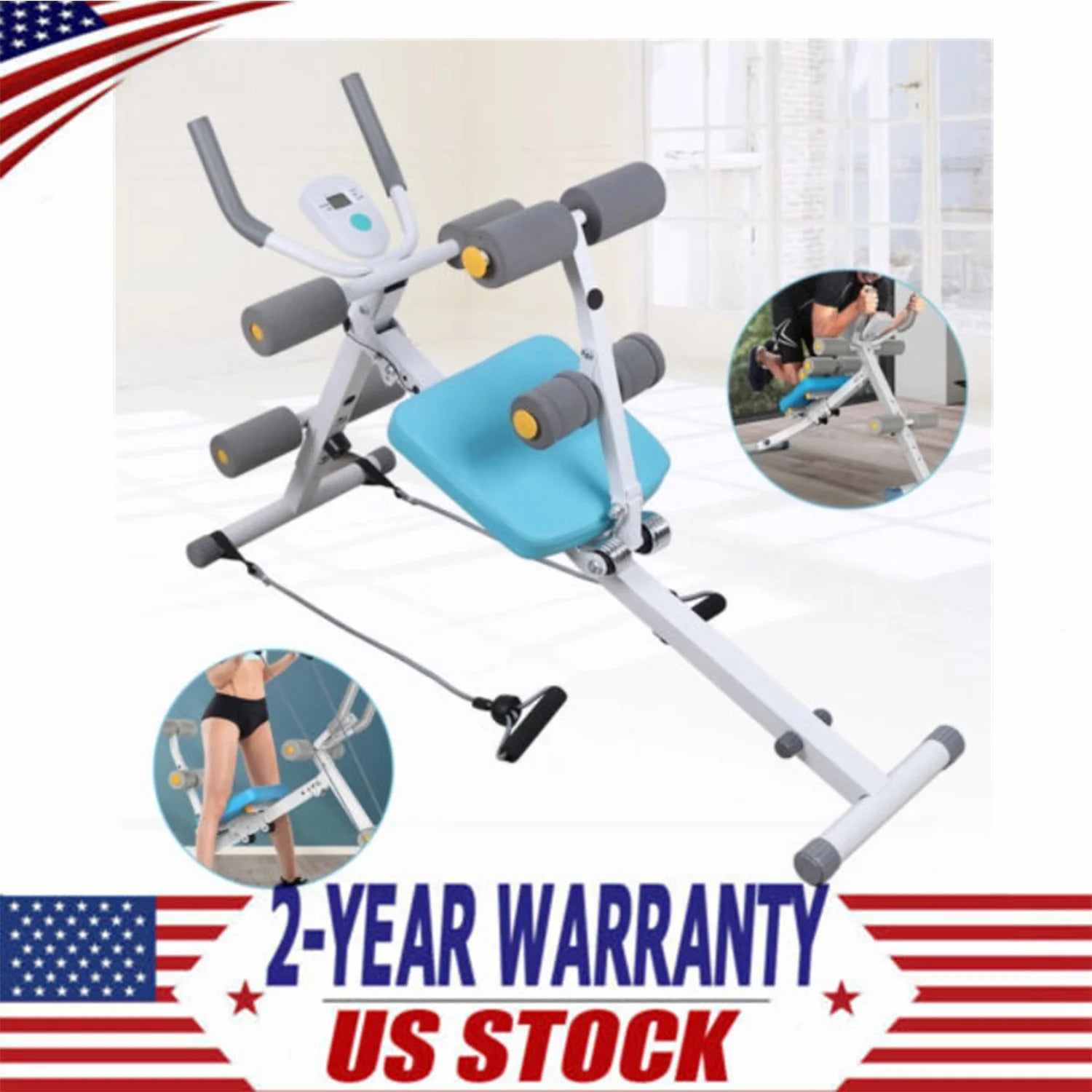 Abs Workout Equipment - Core Trainer for Home Gym