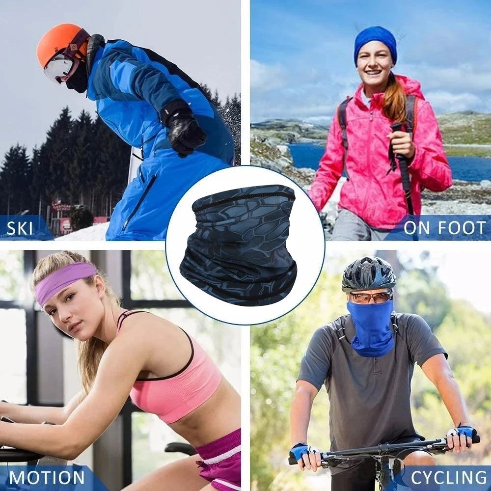 Outdoor Ice Silk Sun Protection Bib