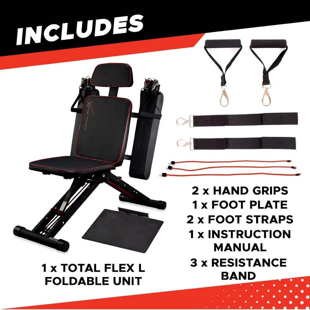 Compact Home Gym Equipment - Versatile Workout Fitness Machine
