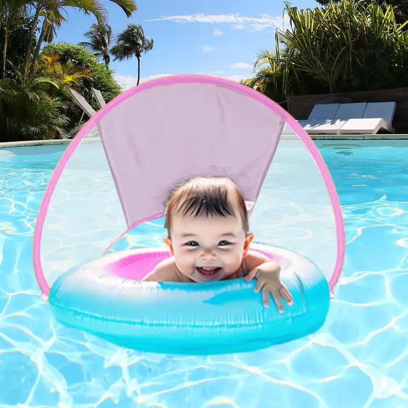 Removable Sunshade Pool Float