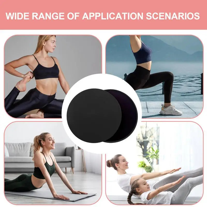 Fitness Core Slider Pilates Exercise Gliding Discs