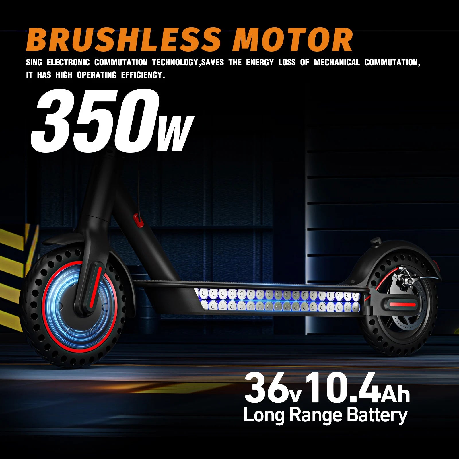 350W Foldable Electric Scooter for Adults & Teens