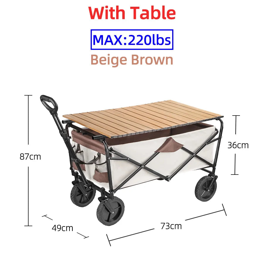 Heavy Duty Folding Wagon Cart