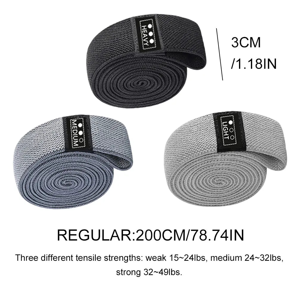 Long Resistance Bands - Exercise Bands for Home Gym & Yoga