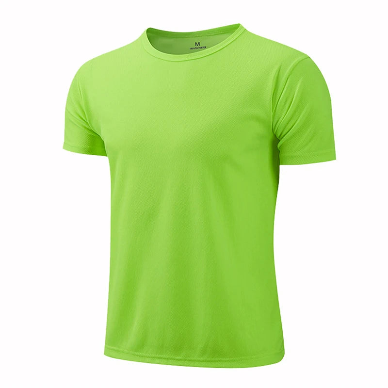 Quick-Drying Round Neck Sport T-shirt