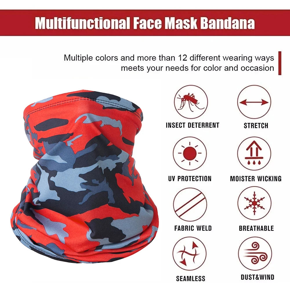 Outdoor Ice Silk Sun Protection Bib