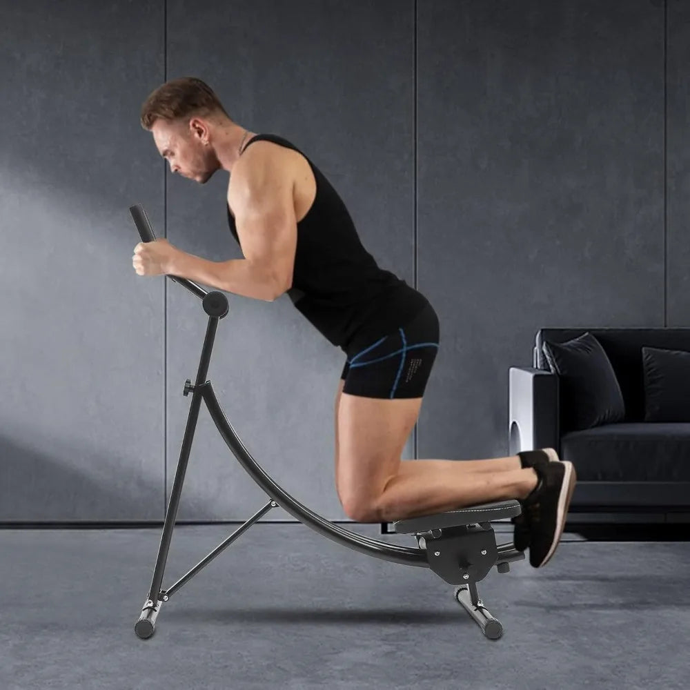 Ab Workout Equipment - Waist Trainer & Abdominal Cruncher with LED Monitor