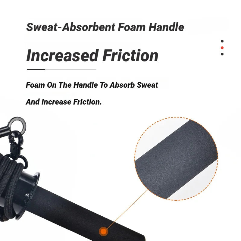 Wrist & Forearm Blaster - Arm Strength Trainer Roller with Hand Grip