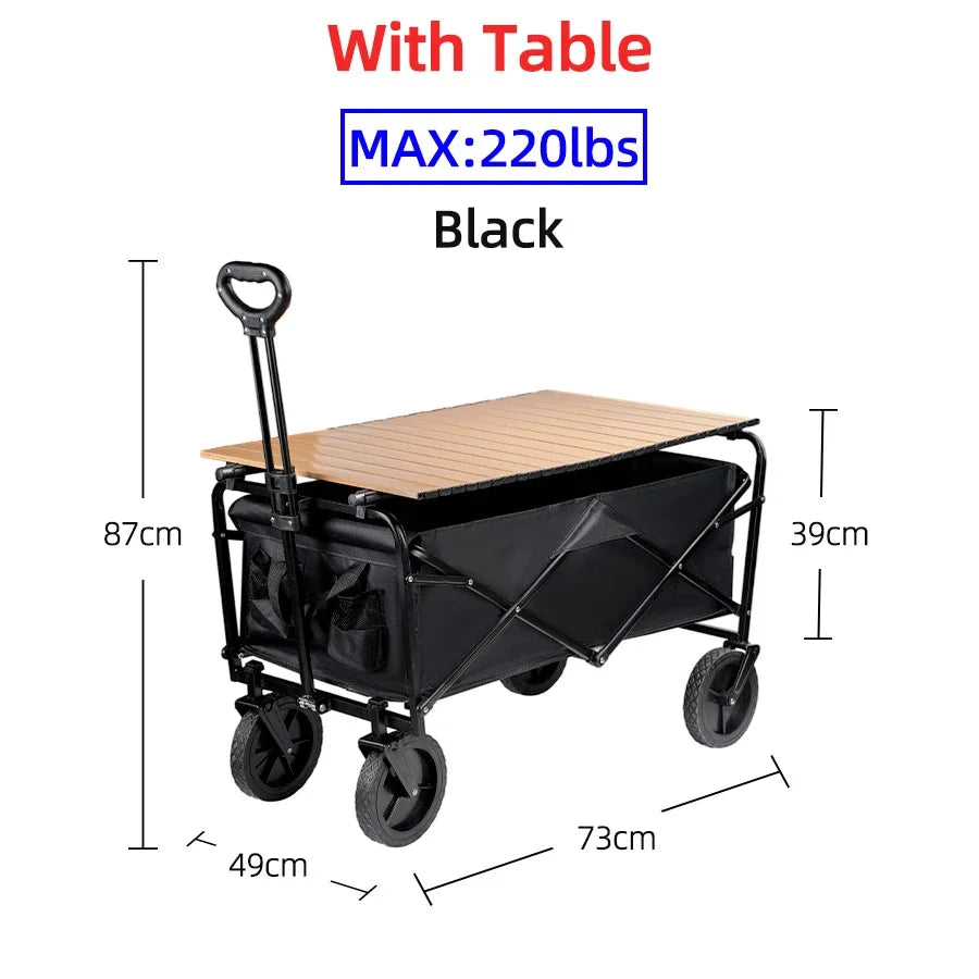 Heavy Duty Folding Wagon Cart