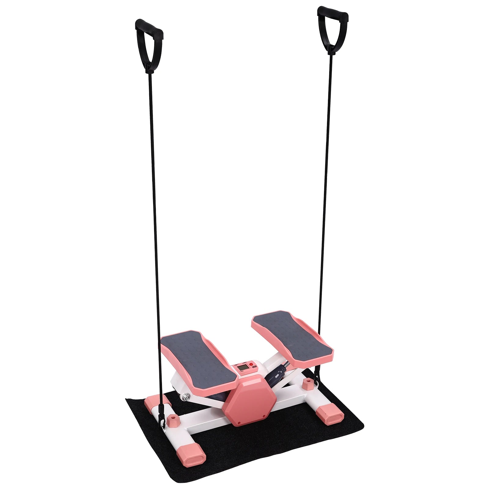 Mini Stepper for Exercise - Home Workout Equipment (Pink)