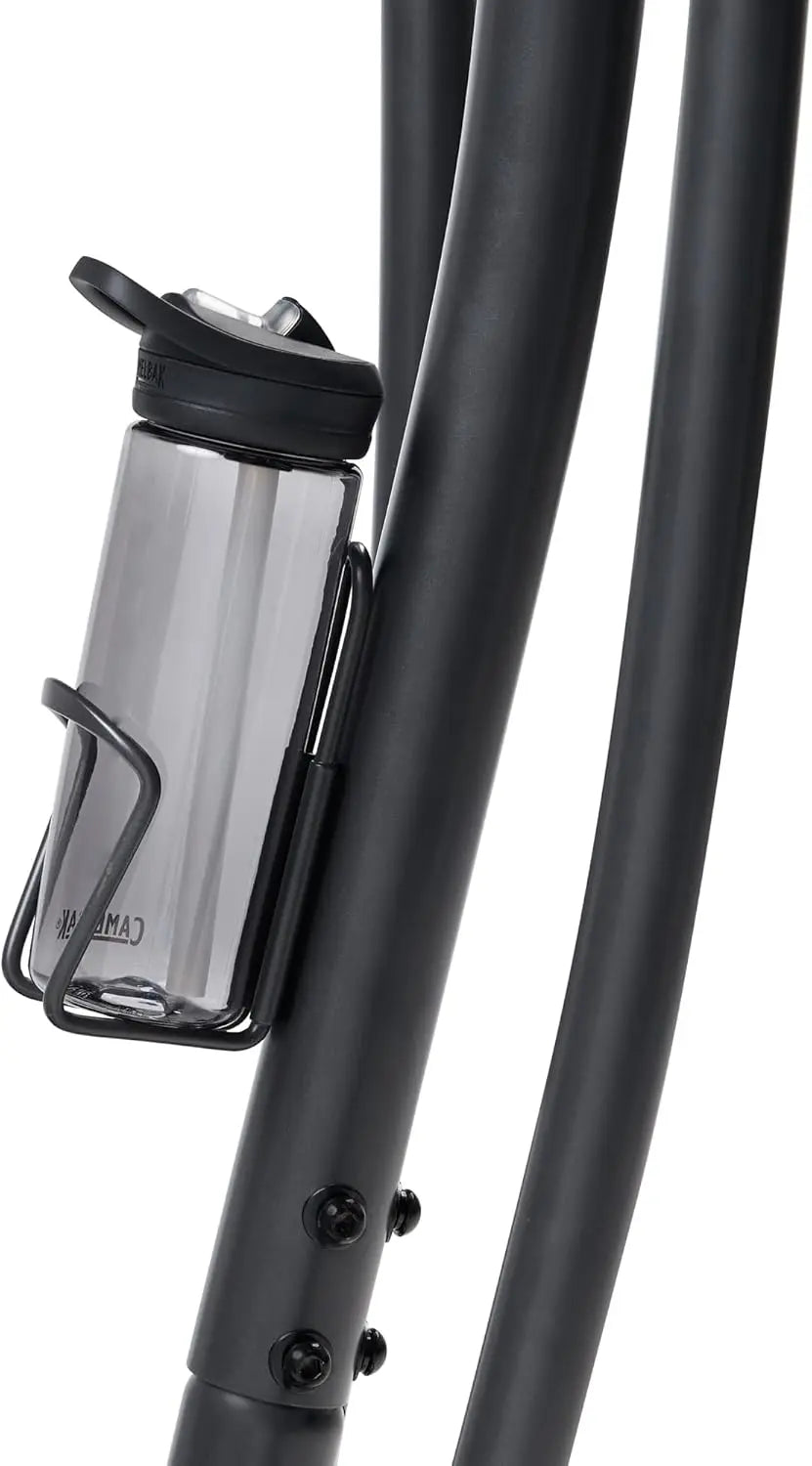 Upright Elliptical Full-Body Exerciser with Pulse Sensors