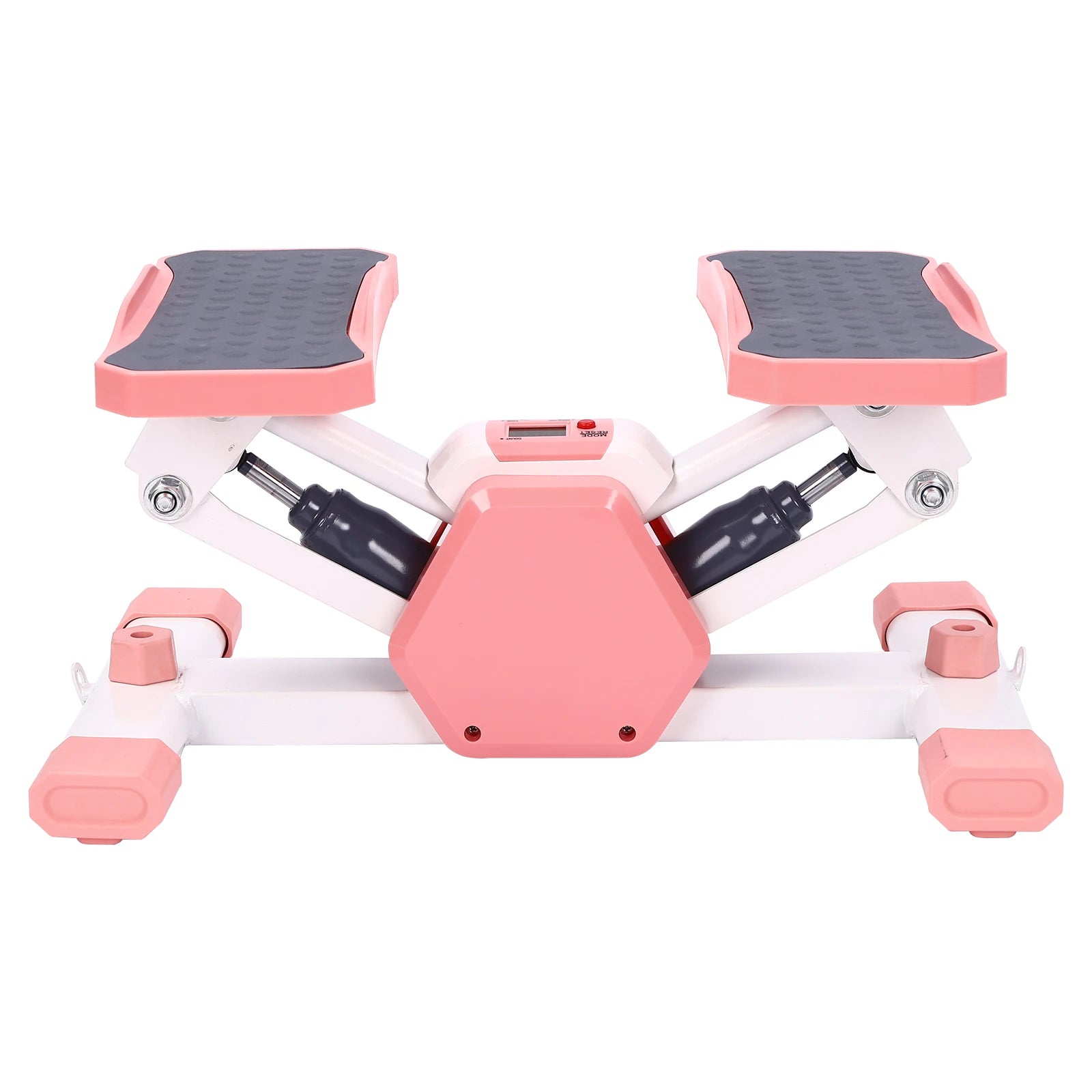 Mini Stepper for Exercise - Home Workout Equipment (Pink)