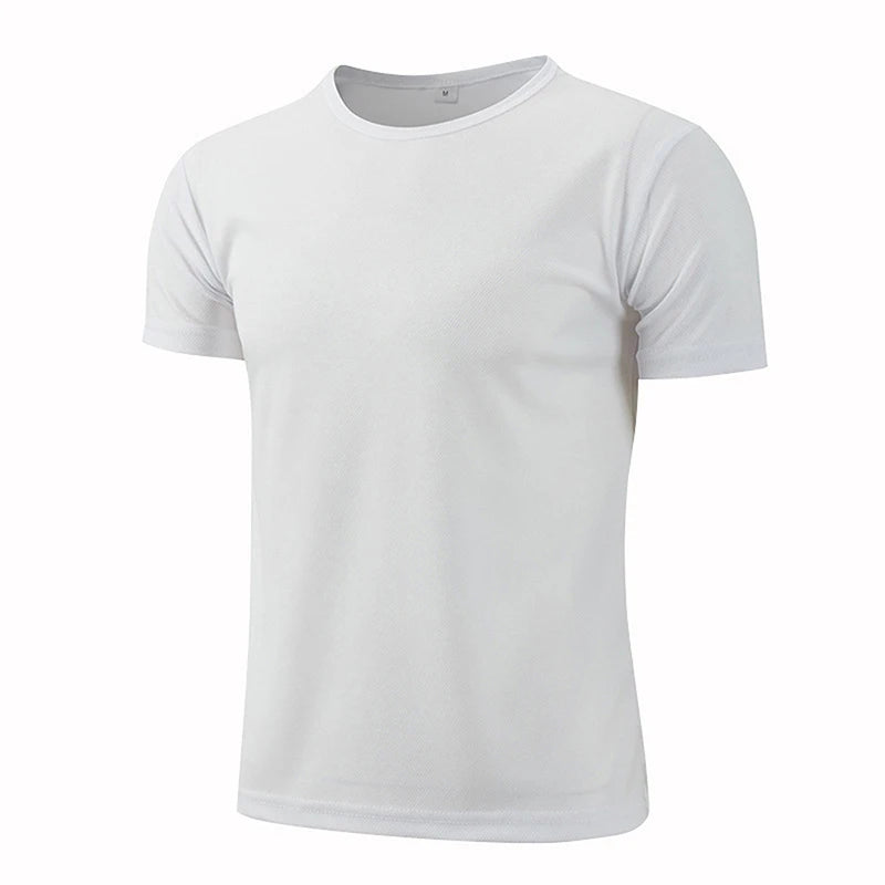 Quick-Drying Round Neck Sport T-shirt