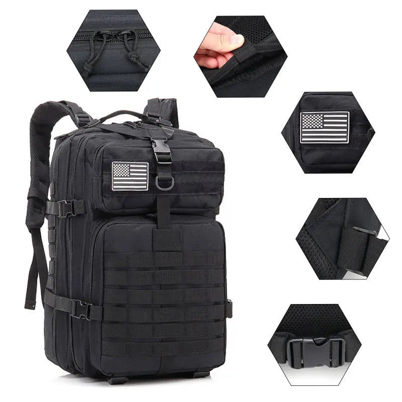 QT&QY 50L Tactical Backpack