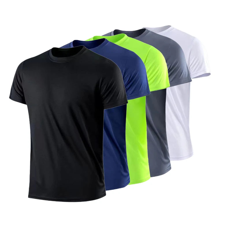 Quick-Drying Round Neck Sport T-shirt