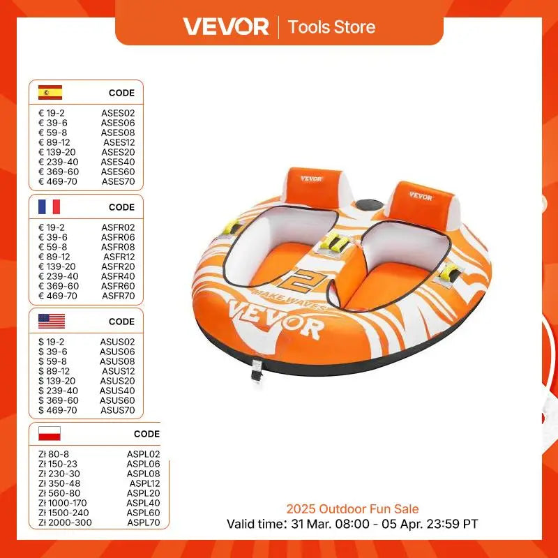 VEVOR Towable Tubes for Boating