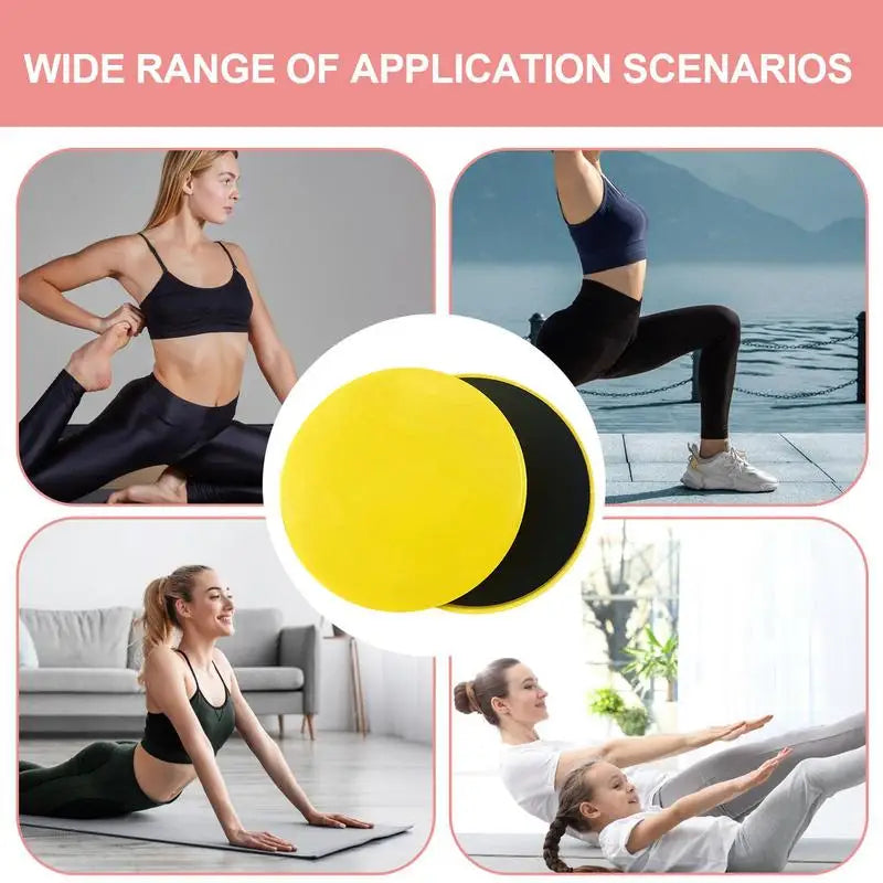Fitness Core Slider Pilates Exercise Gliding Discs