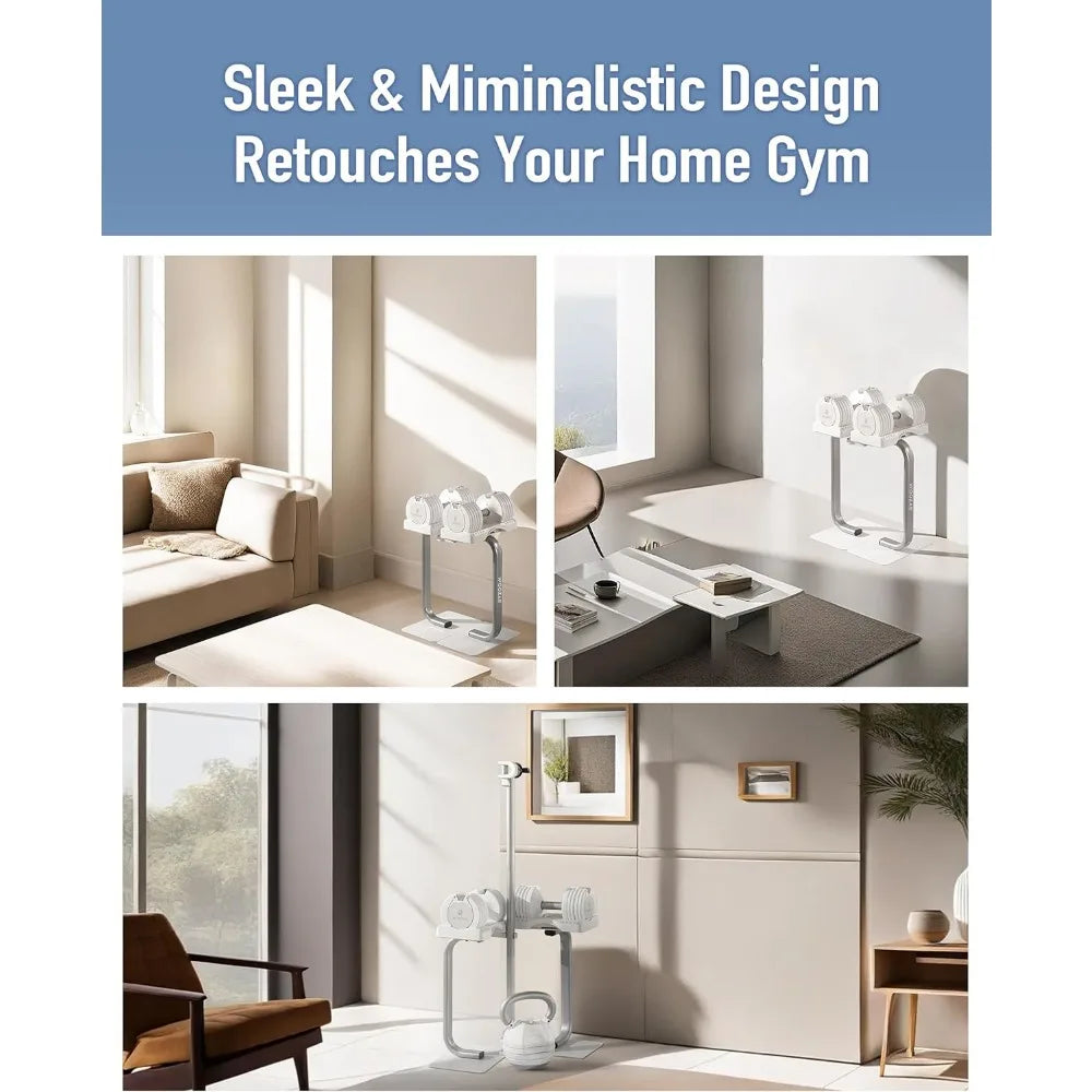 Adjustable Dumbbell Set - 12.5/25lb Weight Training for Beginners