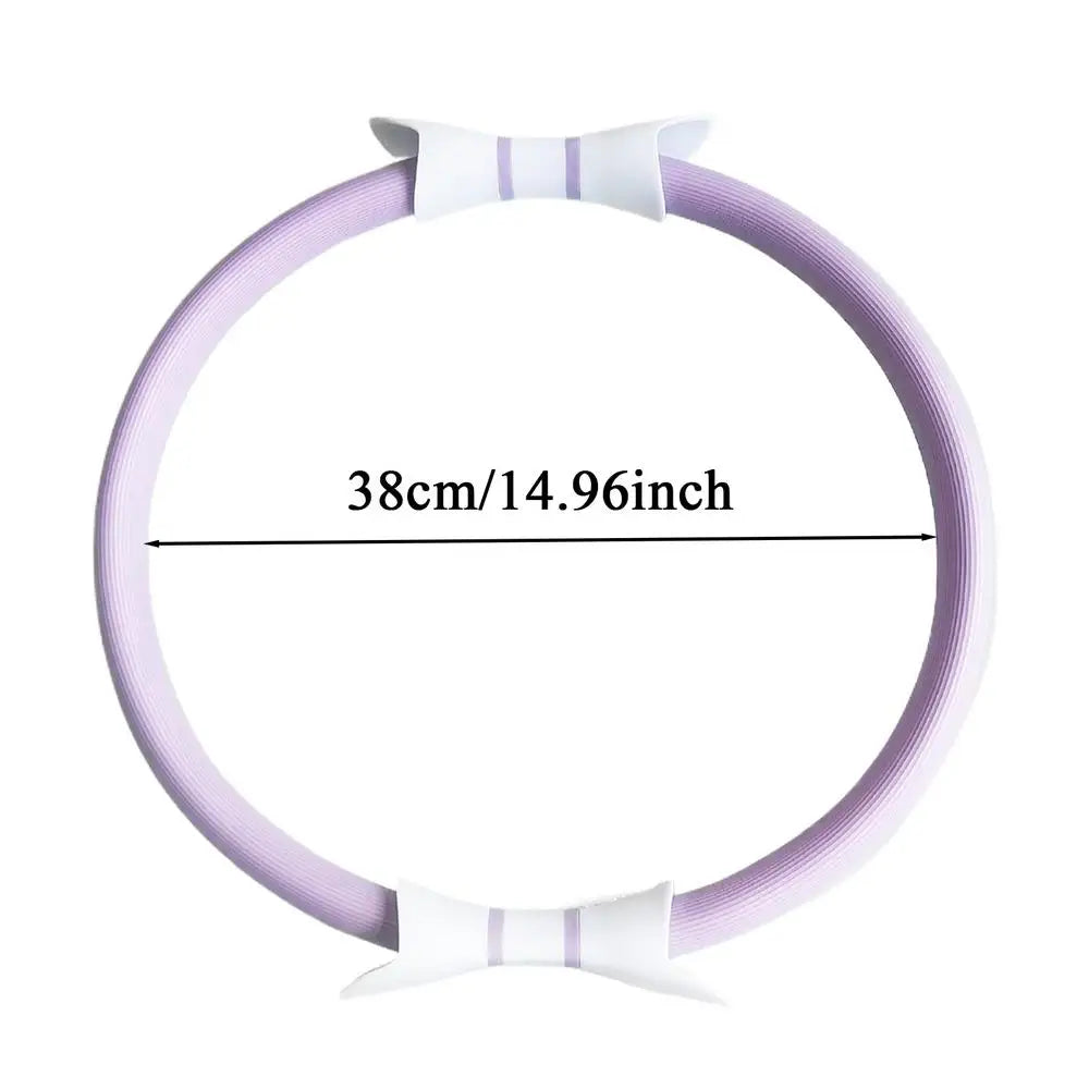 14.96" Pilates Exercise Ring - Double Grip Fitness Hoop
