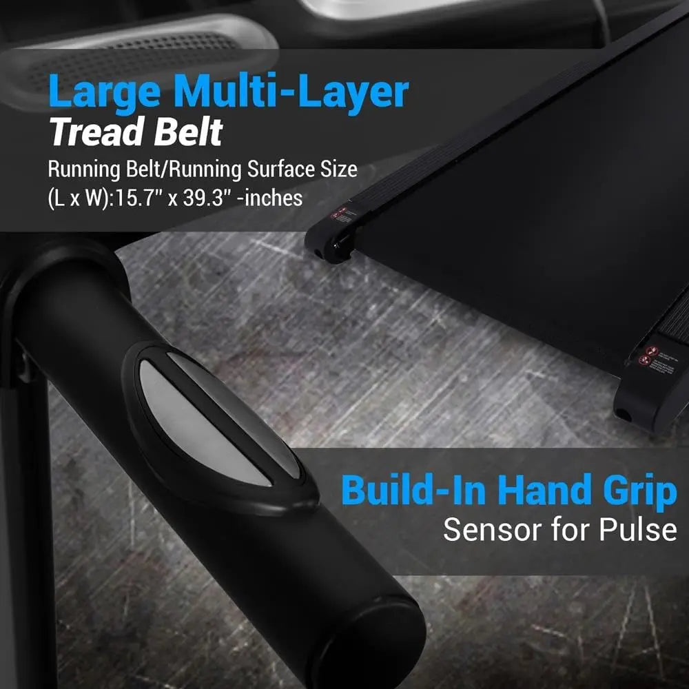 Smart Digital Treadmill - Bluetooth & Incline for Home Gym Workouts