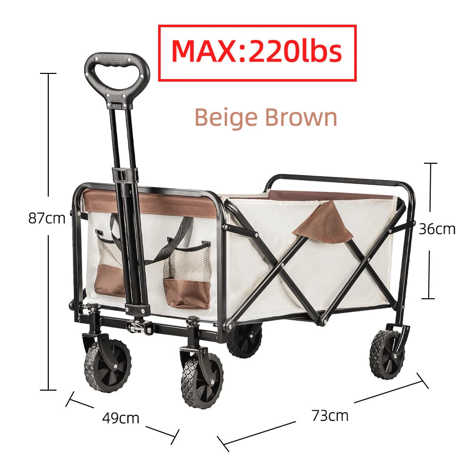 Heavy Duty Folding Wagon Cart