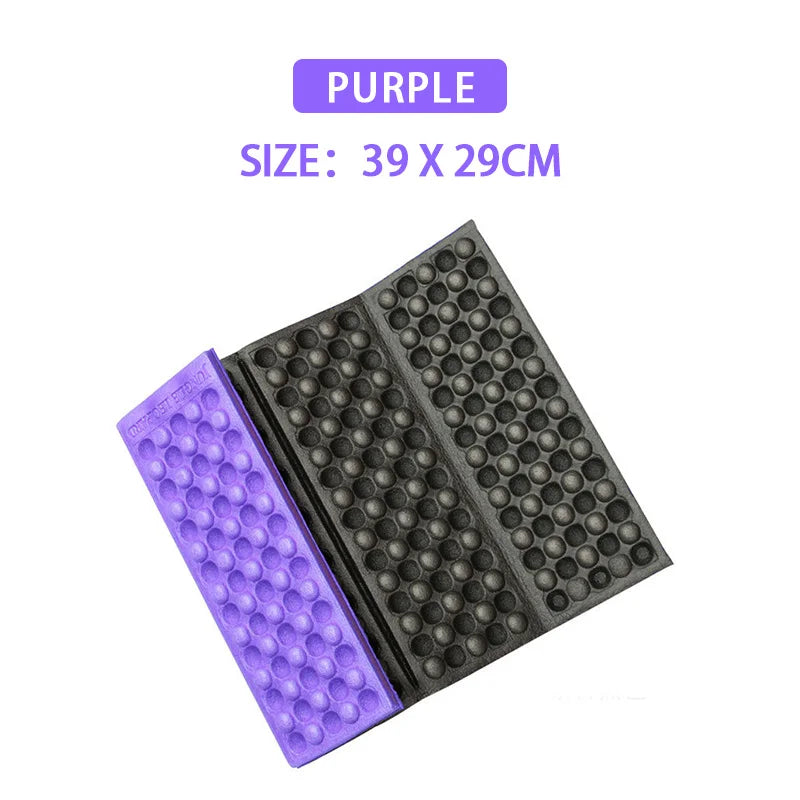 Honeycomb Massage Mat - Foldable XPE Cushion for Outdoor Activities