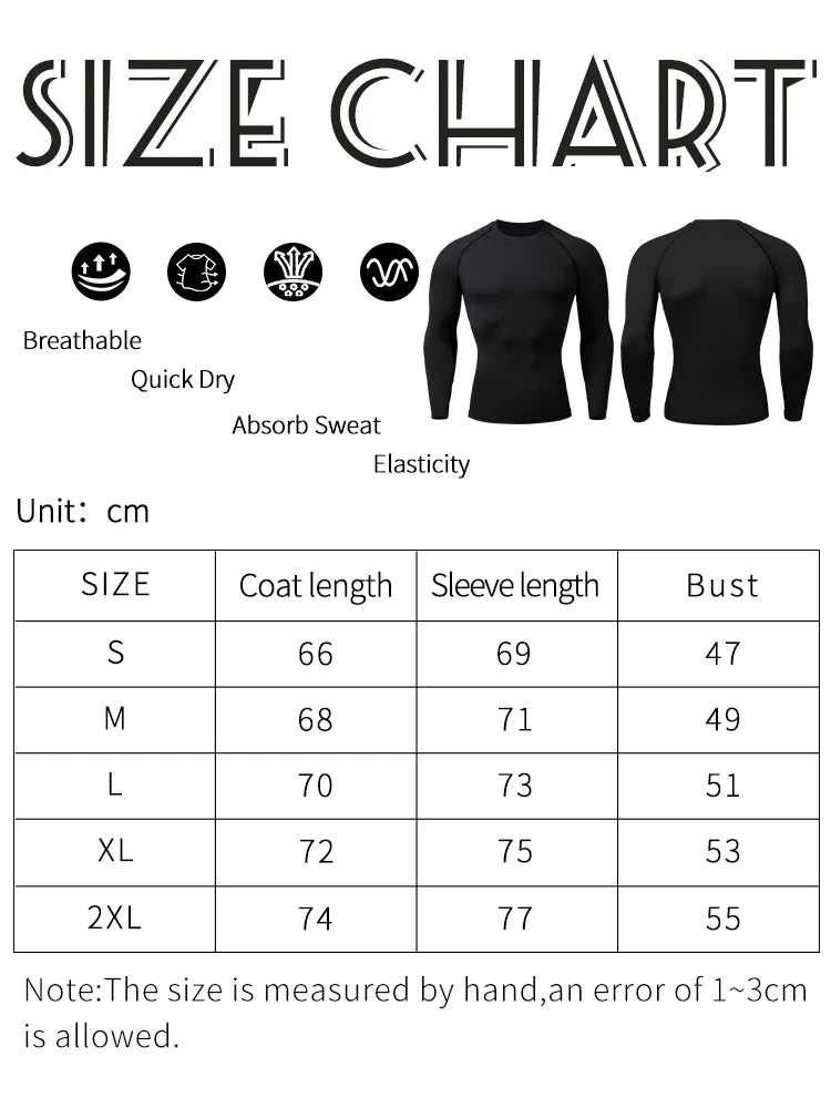 Compression Rashguard Shirt for Men
