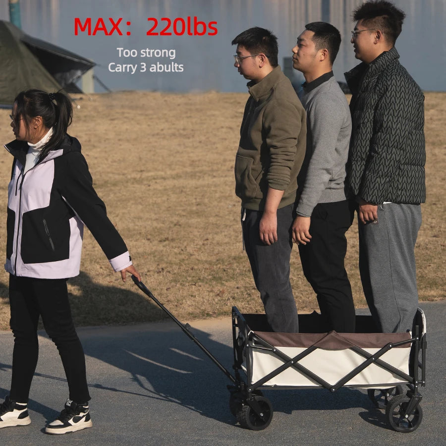 Heavy Duty Folding Wagon Cart