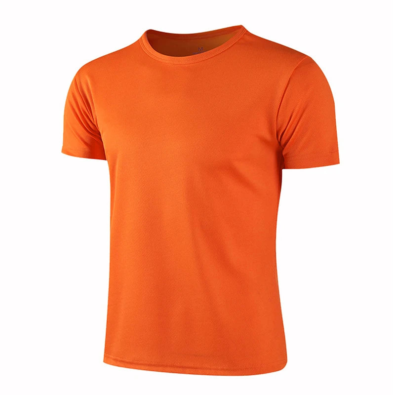 Quick-Drying Round Neck Sport T-shirt