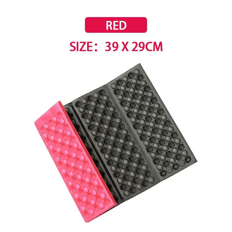 Honeycomb Massage Mat - Foldable XPE Cushion for Outdoor Activities